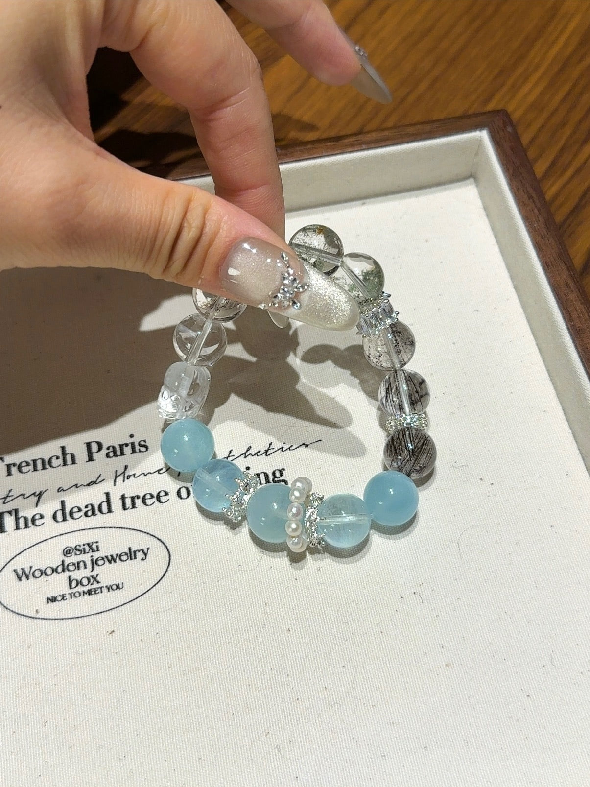 Premium Five-Elements Bracelet — Auspicious Metal & Water