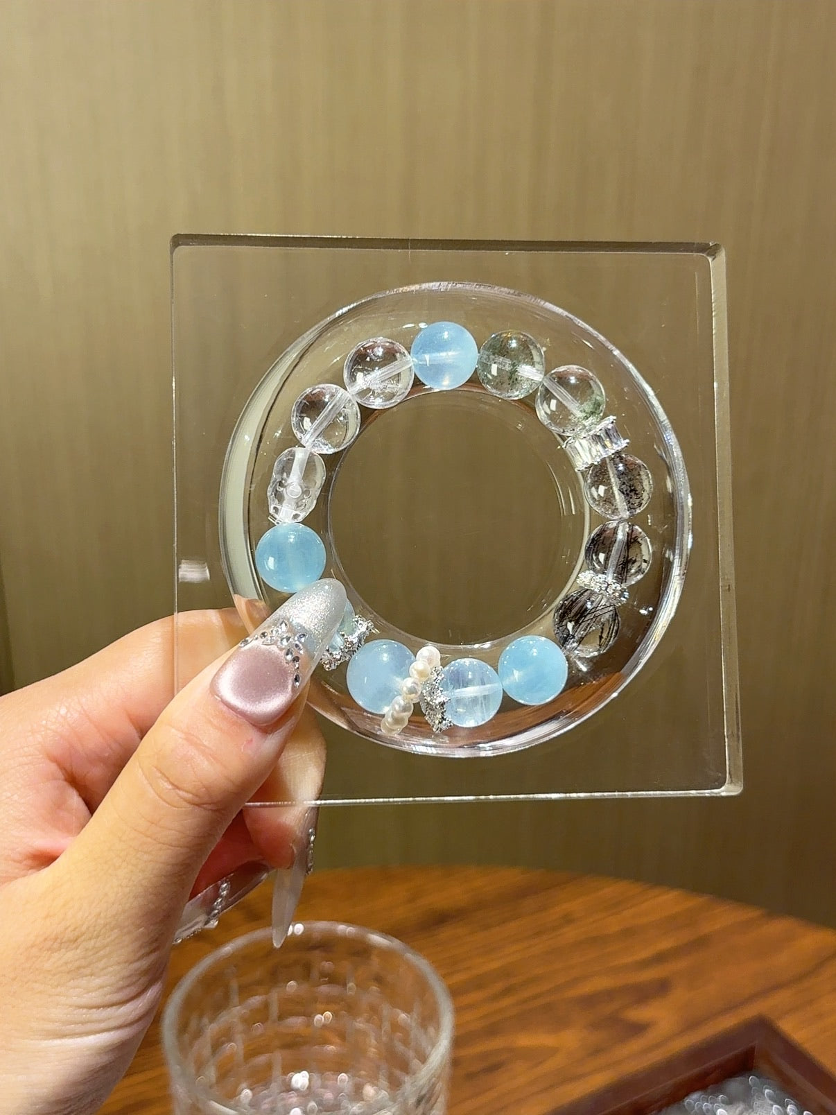 Premium Five-Elements Bracelet — Auspicious Metal & Water